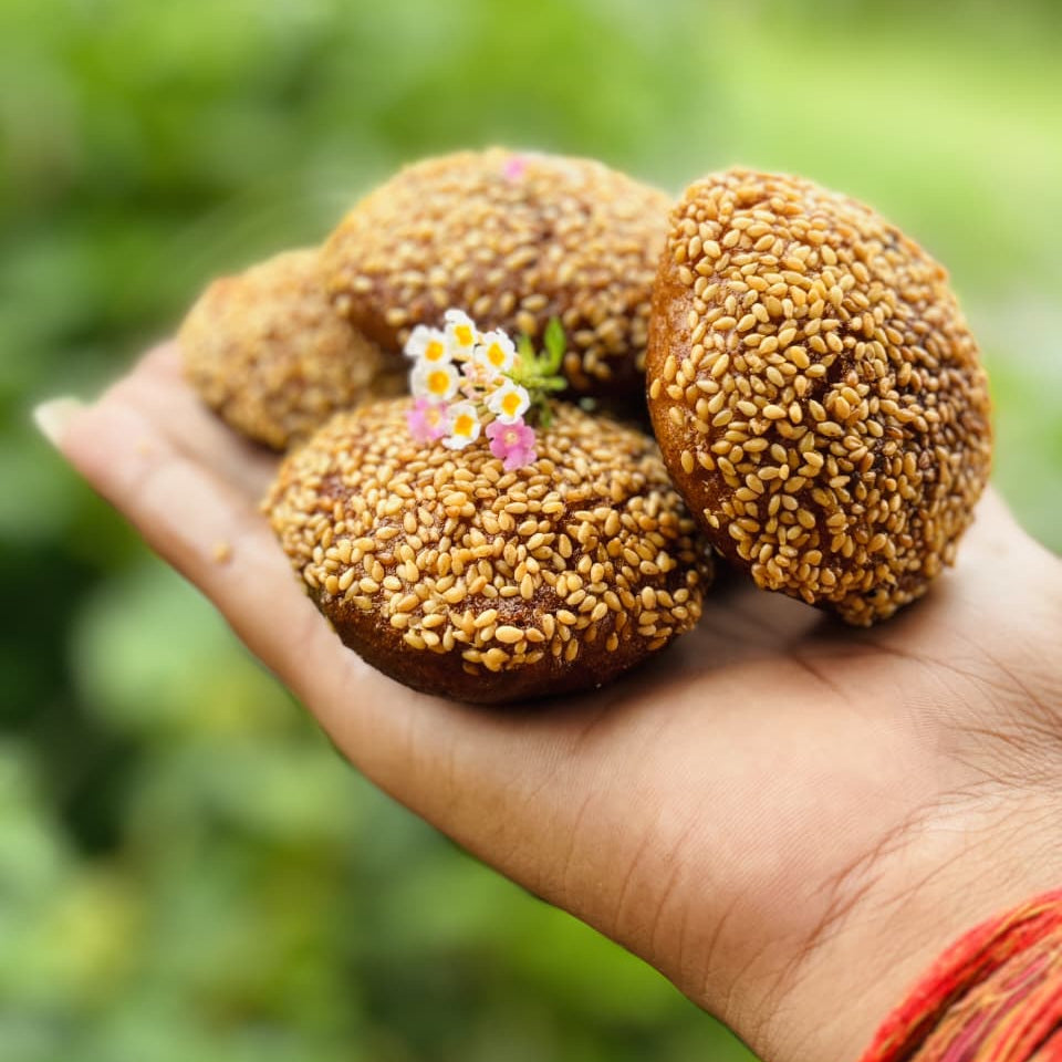 Crispy & Sweets Anarsa - Traditional Indian Mithai