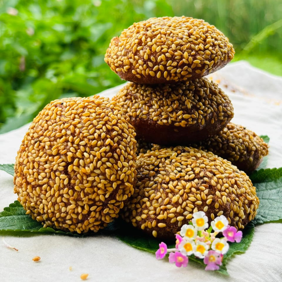 Crispy & Sweets Anarsa - Traditional Indian Mithai