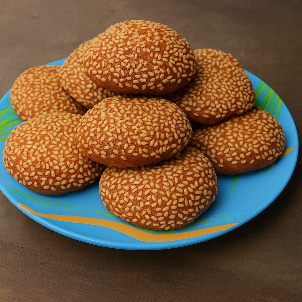 Crispy & Sweets Anarsa - Traditional Indian Mithai